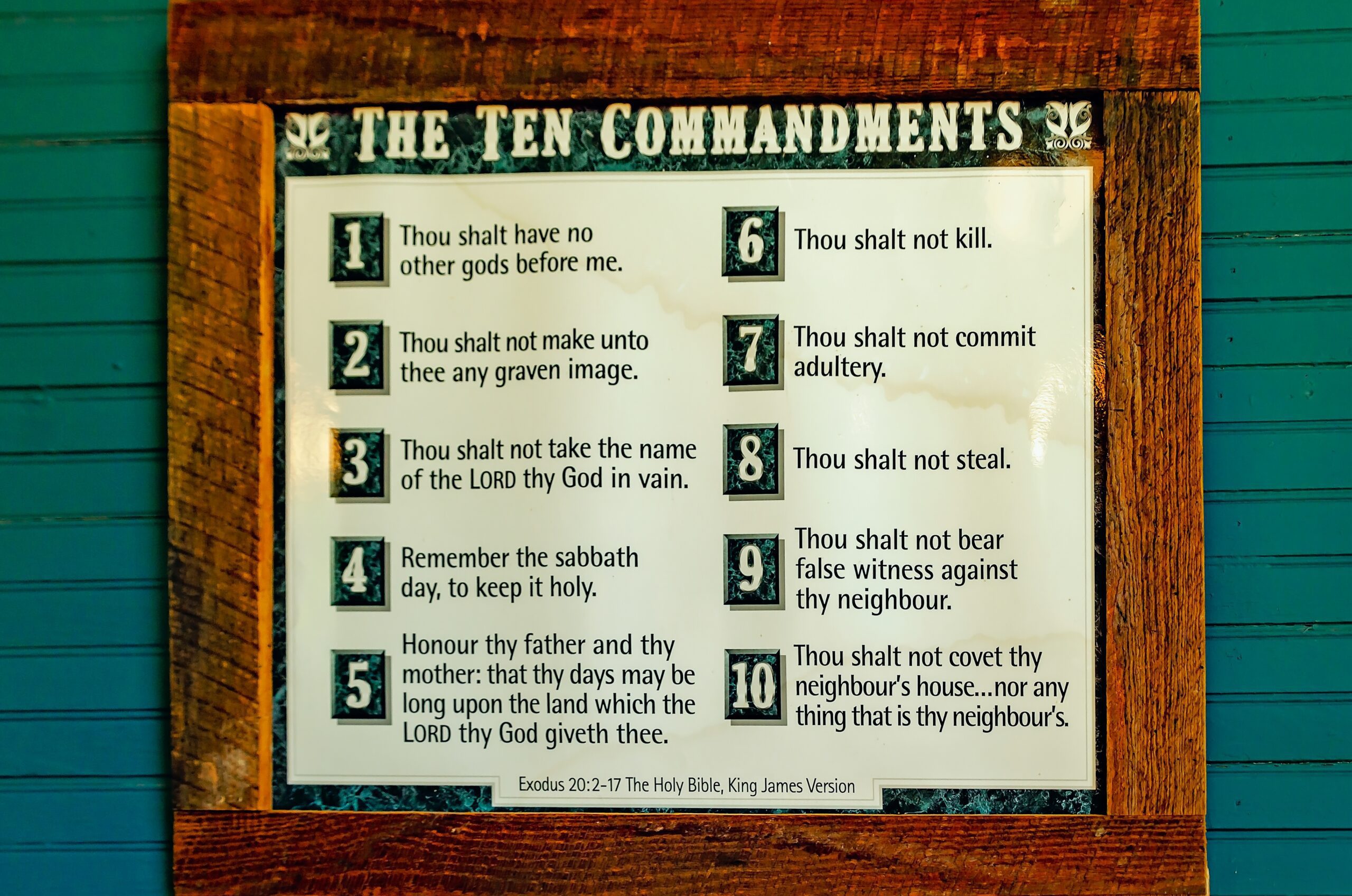 Ten Commandments Display in Kentucky Schools